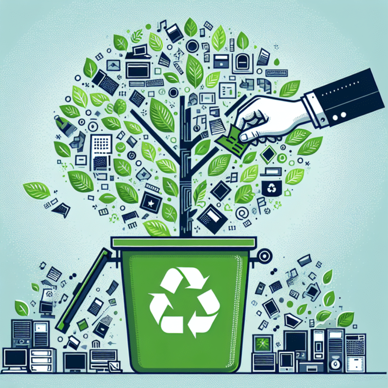 Reduce Digital Clutter Sustainably