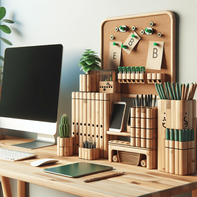 Organize Your Workspace with Eco-Friendly Desk Organizers