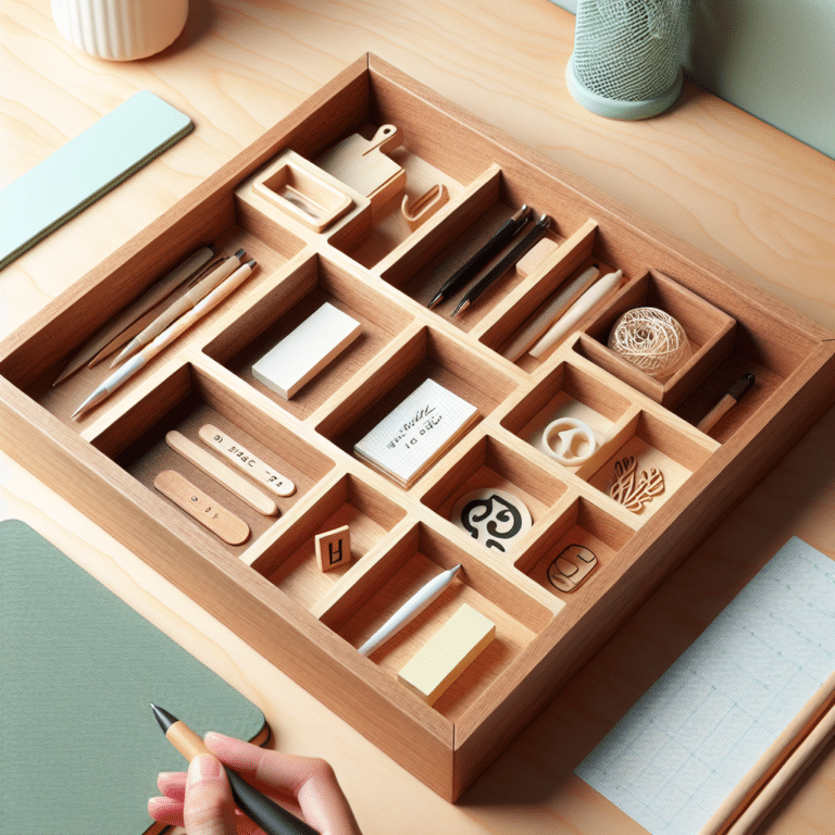 Essential Steps for Crafting a Handmade Eco Desk Tray