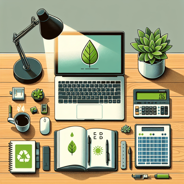 Energy-Saving Desk Setup Ideas