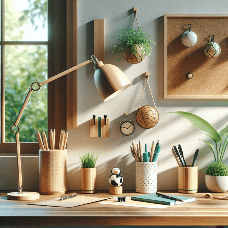 Turn Your Home Office Green with Eco Desk Accessories