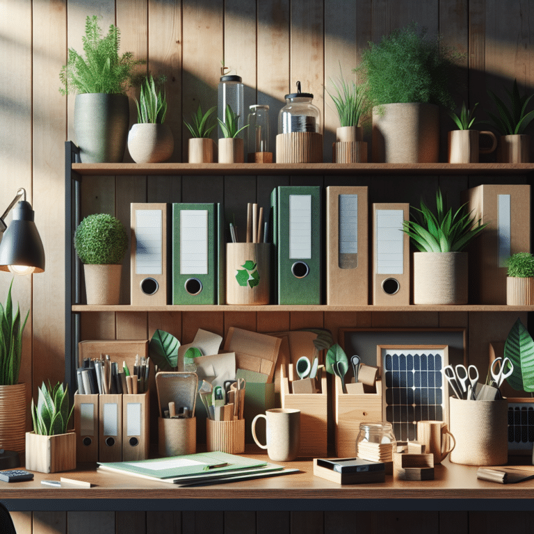 Eco Office Shelf Ideas