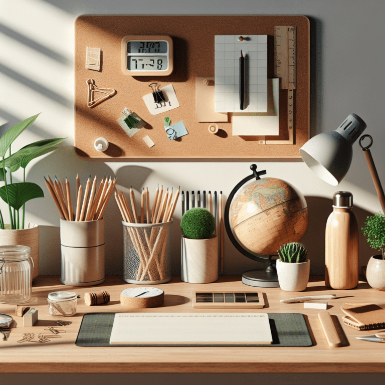 Zero-Waste Desk Organization Hacks