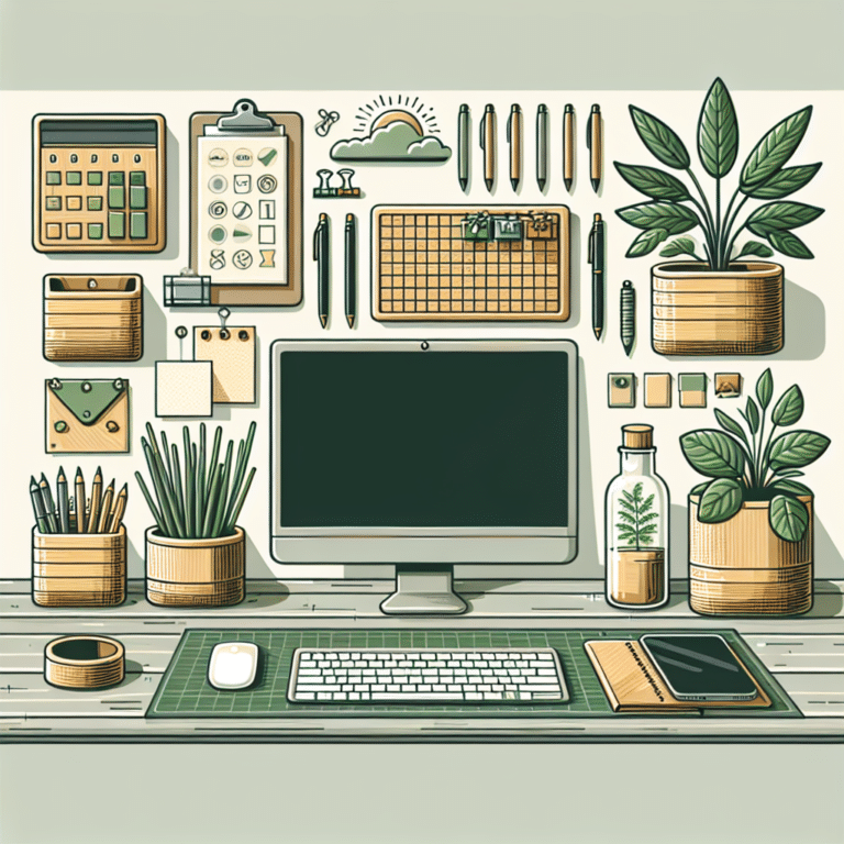 Zero-Waste Desk Organization Hacks