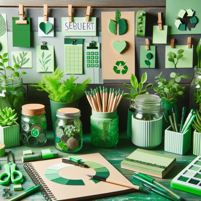 Innovative Green Office DIY Crafts
