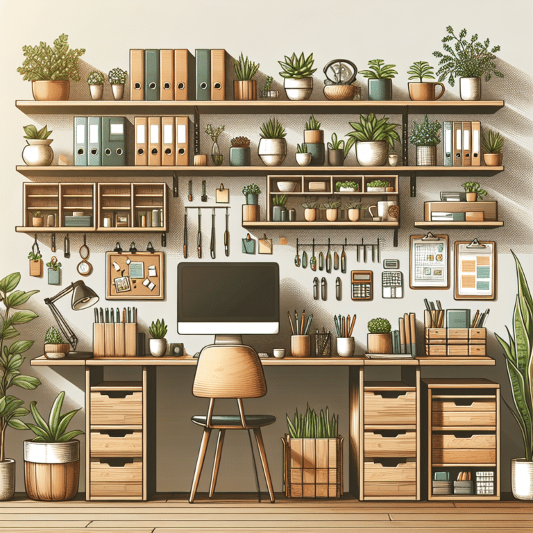 Eco Office Shelf Ideas