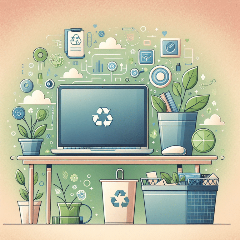 Reduce Digital Clutter Sustainably